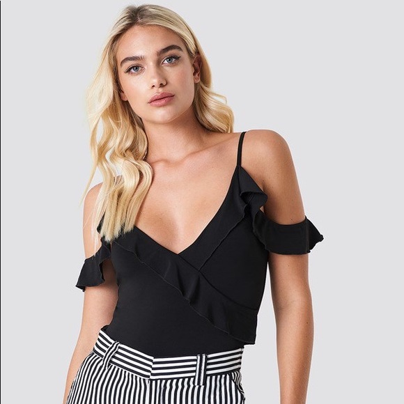 Bardot Tops - *ONE DAY SALE!* Bardot Ruffled Bodysuit